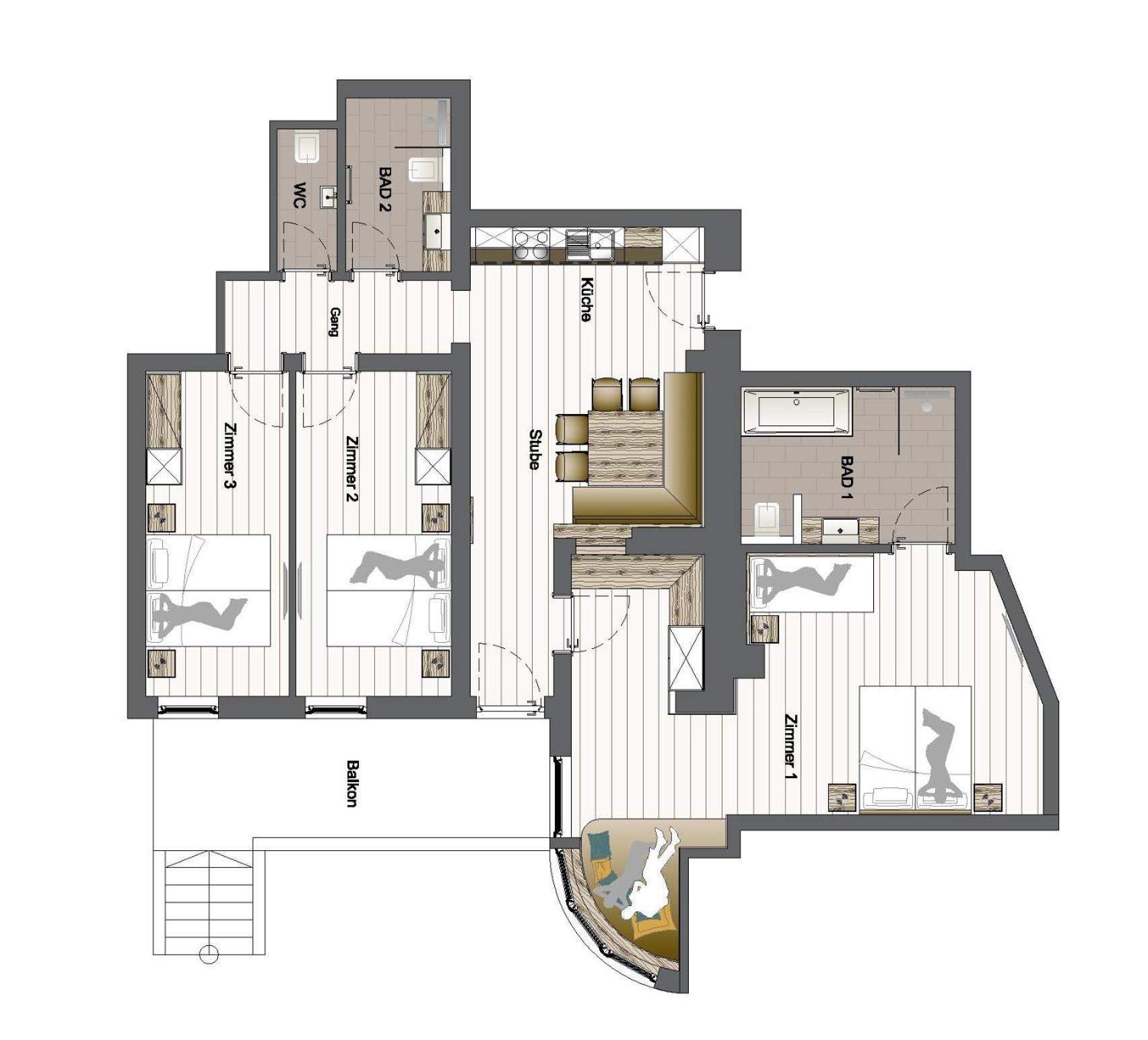 Hotel-Appartement Ferienhof Герлос Экстерьер фото